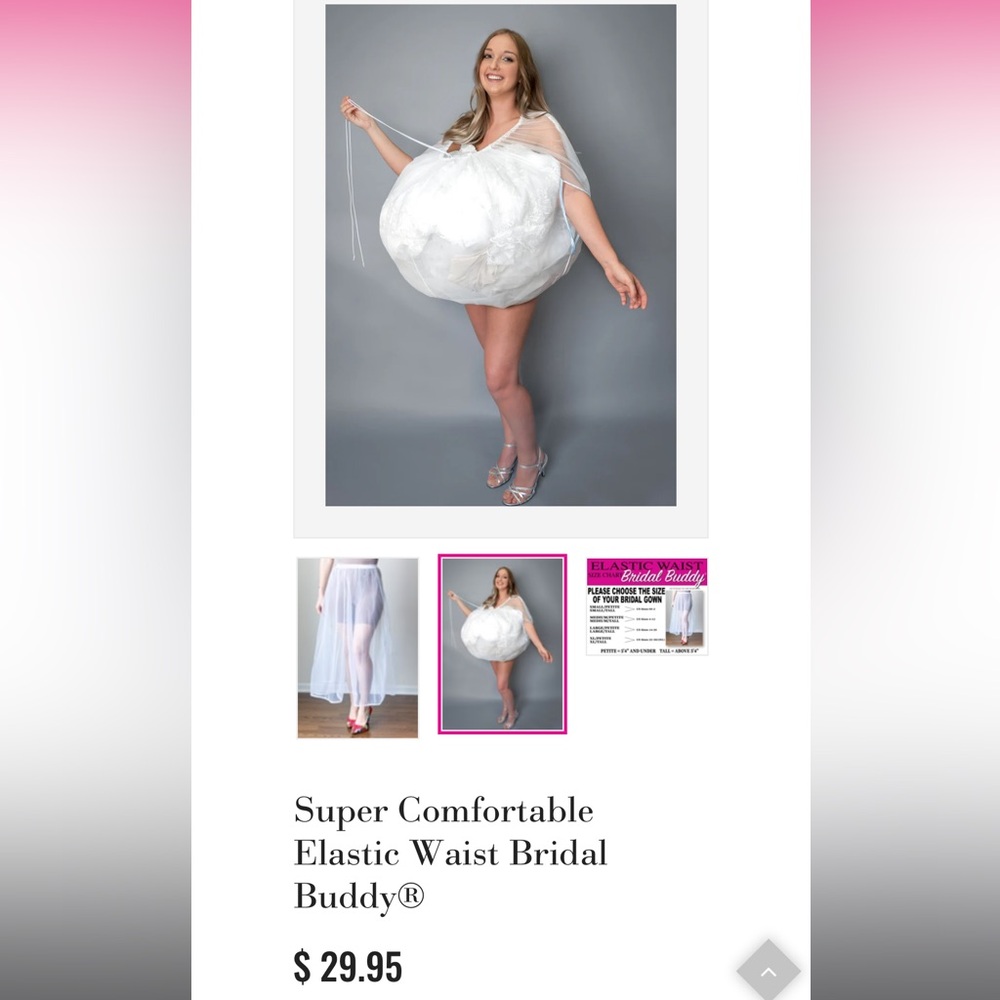 Bridal Buddy - XL/Tall with Super Comfortable Elastic Waist